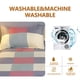 thumbnail image 5 of Juego de edredón tamaño matrimonial | Ropa de cama de 3 piezas para todas las estaciones | Microfibra de poliéster suave | Resistente al encogimiento y a la decoloración | Sábanas y fundas de, 5 of 6