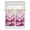 Rose Red, variant on Pink Waves Coastal Kitchen Curtains 54 Inches length, Pink Ombre Summer Beach Oceans Window Treatment Curtain Drapes, Decorative Window Curtains for Bedroom Cafe, 52"x54", 2 Panels