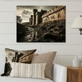 thumbnail image 2 of Designart "Castles Dramatic Forms High II" Architecture Metal Wall Decor, 2 of 5