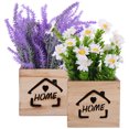 thumbnail image 2 of 2pcs Simulation Flower Decoration Tabletop Decoration Fake Flower Decor Fake Flower Ornament, 2 of 8