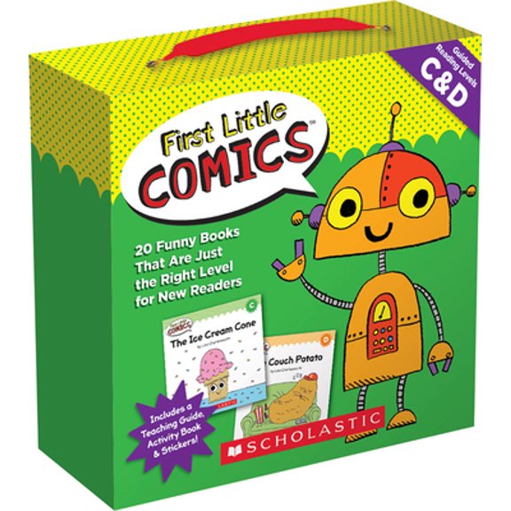 Pre-Owned First Little Comics Parent Pack: Levels C & D (Hardcover) 1338180274 9781338180275