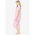 thumbnail image 3 of Only Necessities Plus Size 2-Piece Pintuck Tee And Capri Sleep Set, 3 of 6