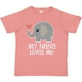 thumbnail image 3 of Inktastic Nana Loves Me Gift For Grandkids Boys or Girls Toddler T-Shirt, 3 of 5