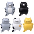 thumbnail image 1 of 5 piezas de imanes magnéticos NQ para refrigerador forma de gato y animal decoración para niños, 1 of 5