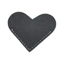 Corner Page Marker Winjeto, Book Lover Reading Accessory Leather Heart Bookmark Corner Protector For Novel Enthusiasts Bibliophile Gifts