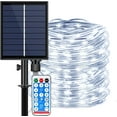 thumbnail image 1 of Solar Rope Lights Outdoor Garden 72Ft 200LED 8 Modes Waterproof Tube Light with Remote Fairy Decorative Lights for Backyard, Patio, Garden, Christmas, 1 of 7