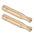 thumbnail image 4 of Porta cigarrillos para hombre, 2 juegos de portafiltros de cobre para cigarrillos, porta cigarrillos de metal, diseño de precisión, 4 of 12