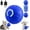 blue, variant on Interactive Self-Moving Pet Toy Ball - Motion-Activated Auto Rolling, Military-Grade Chew Resistant, USB-C Rechargeable for Small Dogs & Cats