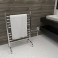 thumbnail image 3 of Amba Radiant 24 Inch Freestanding Straight Plug-In Towel Warmer, Polished Finish, 3 of 7
