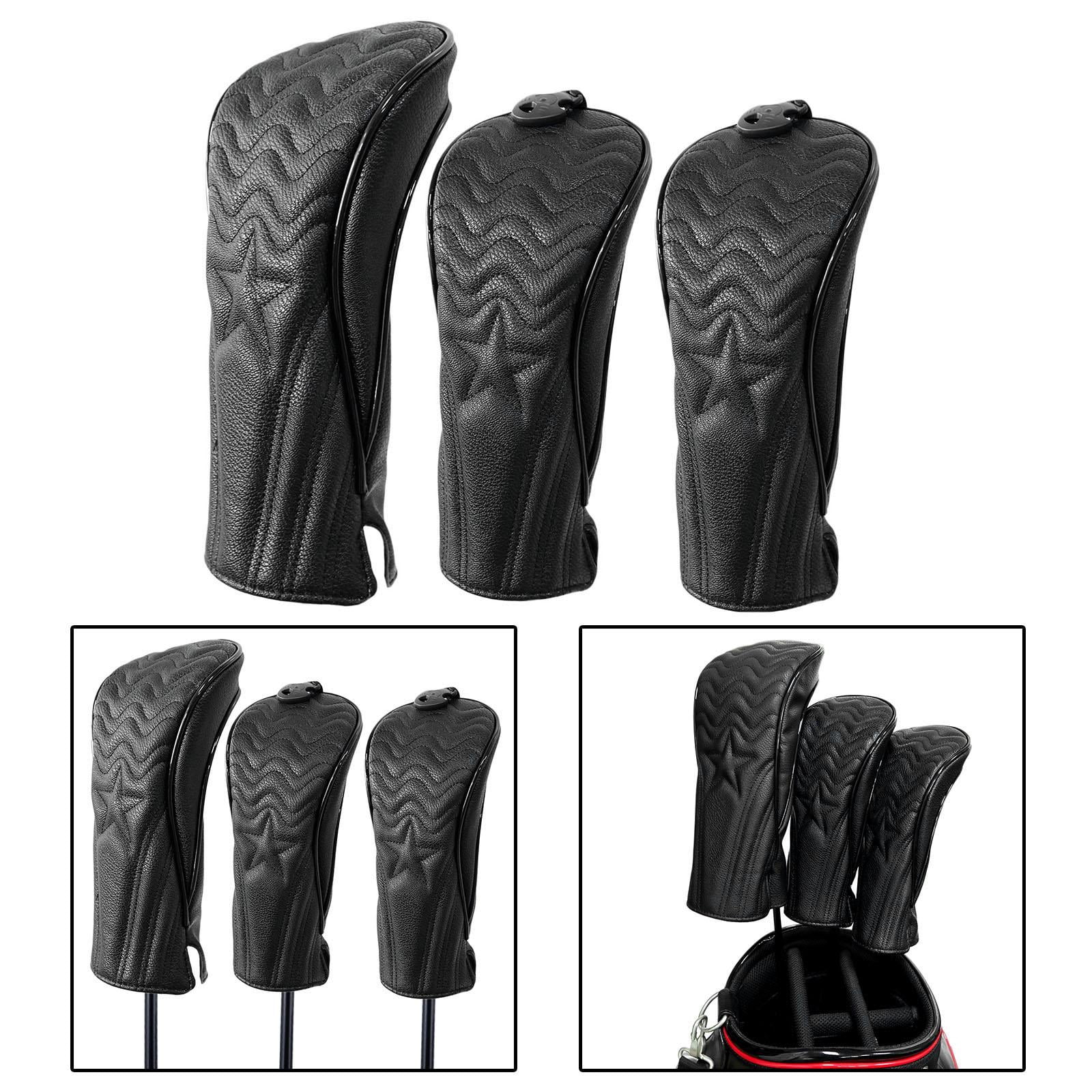 Axioma Golf Wood Headcover Drivers Covers Club Cover Equipment 3 Pieces Suit