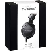 Technics EAH-DJ1200 Professional On-Ear DJ Headphones - Black