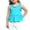 Blue, variant on Plebaso Toddler Baby Girls Tank Tops Sleeveless Ruffle Hem Tops Little Girls Cute Cotton Summer Clothes