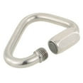 thumbnail image 4 of Stainless Steel Triangle Quick Link Locking Carabiner Hanging Hook Buckle for Outdoor Camping Hiking, 4 of 7
