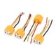 thumbnail image 1 of para Coche Amarillo Conector de Faro H4 Socket Toma de Bombilla Luz, 1 of 1