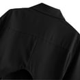 thumbnail image 6 of Lmnyox Women's Maxi Shirt Dress Short Sleeve V Neck Long Dress Summer Loose Button Down Dress, 6 of 6