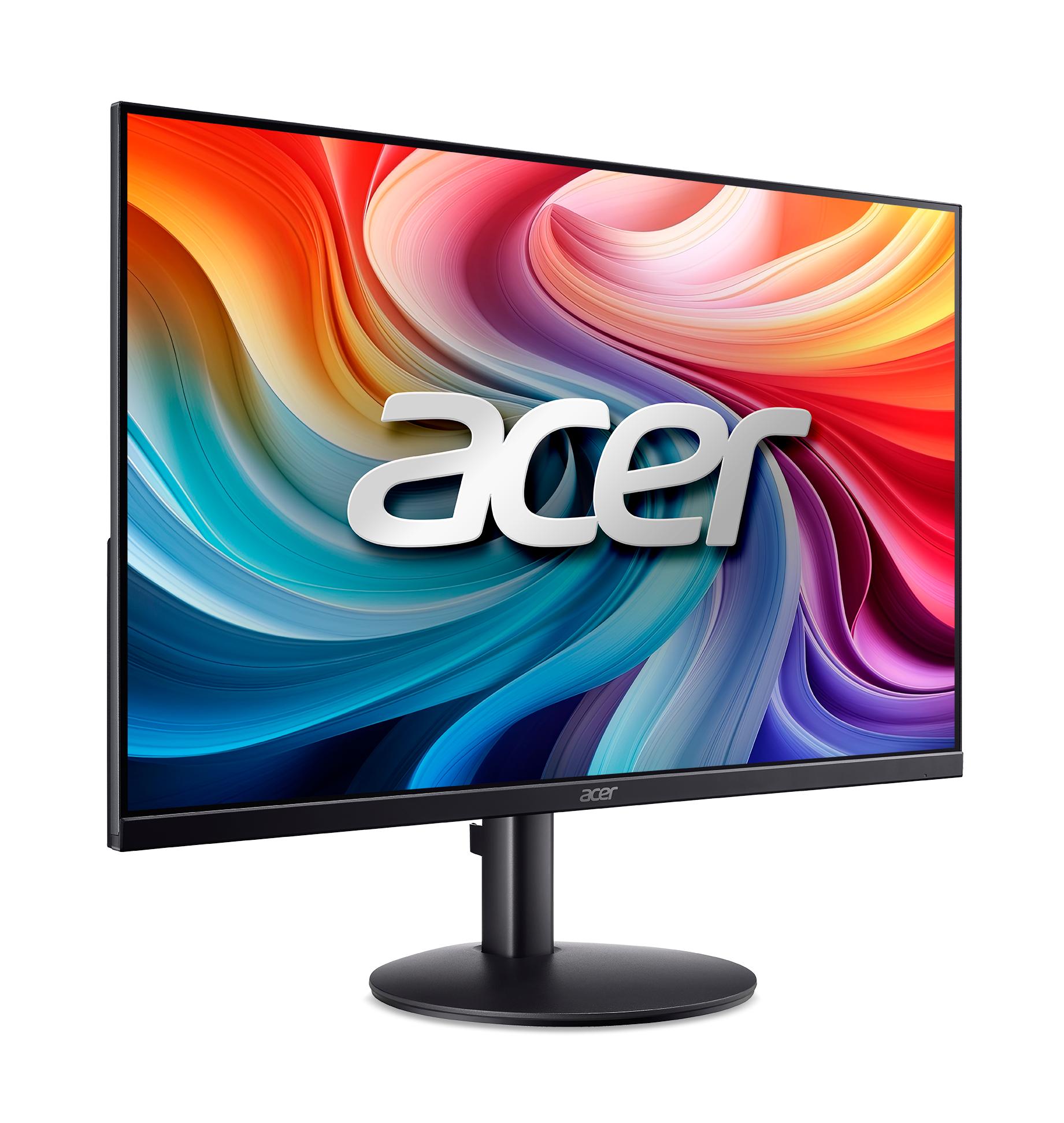 Acer SA3 23.8-inch Full HD (1920 x 1080) Monitor with Adaptive-Sync Support IPS DIsplay, 144 Hz, SA243Y P1bi, Black, New