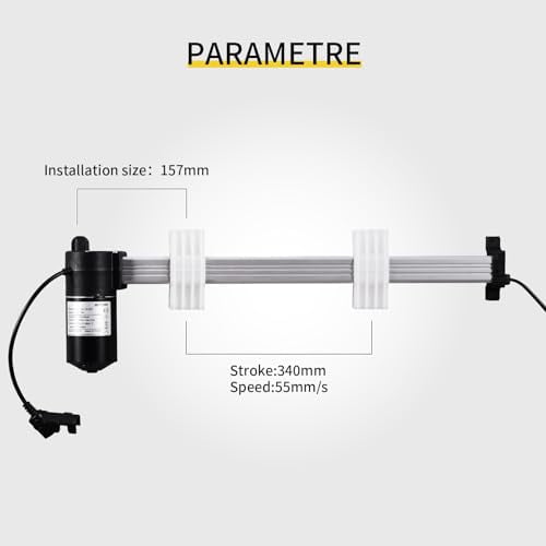 Mulin Power Recliner Motor Replacement with Cord Model ML18-005 Catnapper Linear Actuator for Sofa Lift Chair Couch Massage Seat Bed (to Replace only The Same Model)
