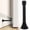 Black, variant on Spring Door Sto^pper 2-Pack, Decorative Wall Door Sto^p for Protecting Walls, Floor & Furniture, Gold