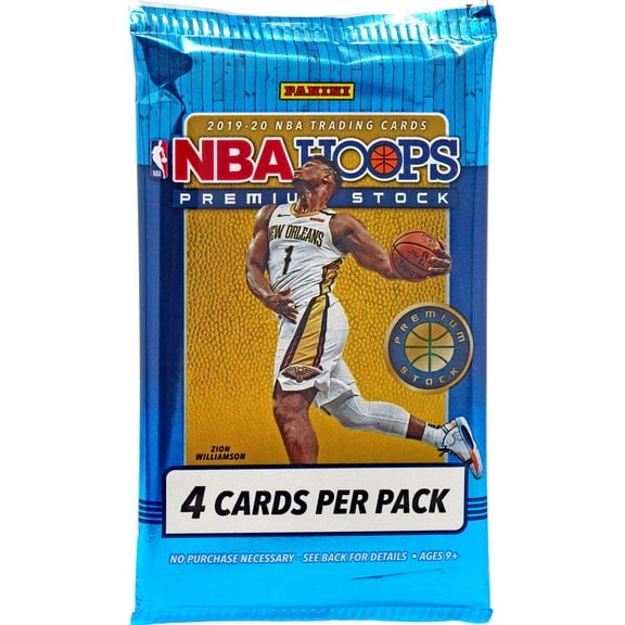 Panini NBA 2019-20 Hoops Premium Basketball Trading Card Pack