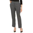 thumbnail image 1 of Pantalones Kasper Pindot Casual para mujer, negro, 2P, 1 of 2