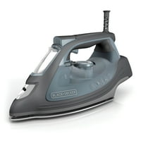 BLACK+DECKER IMPACT Advanced Steam Iron with Maximum Durability and 360 Pivoting Cord, Gray, IR3000