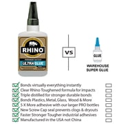 Rhino Glue, Heavy Duty 40 Gram Clear
