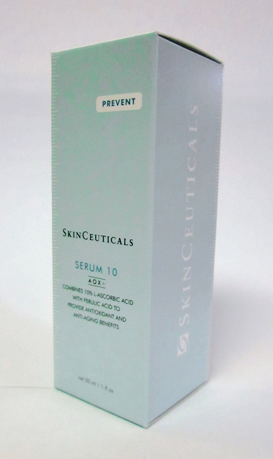 SKINCEUTICALS SERUM 10 AOX + Anti Aging with FERULIC Acid & Vitamin C, 1 Oz / 30 ML - FRESHNESS GUARANTEED.
