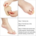 thumbnail image 2 of Hammer Toe Support - 4 Piece Set for Hammer Toes and Claw Toes, 2 of 5