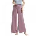 thumbnail image 1 of Ame Women’s Ultra-Soft Cotton Comfy Stretch Pajama/Lounge Pants Elegant, 1 of 7