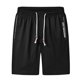 thumbnail image 1 of 2025 Pantalones cortos de playa holgados y finos para hombre, tendencia de verano: diseño deportivo de 5 puntos, tejido de poliéster, tallas grandes M-XXXXXXL, fáciles de combinar con camisetas., 1 of 2