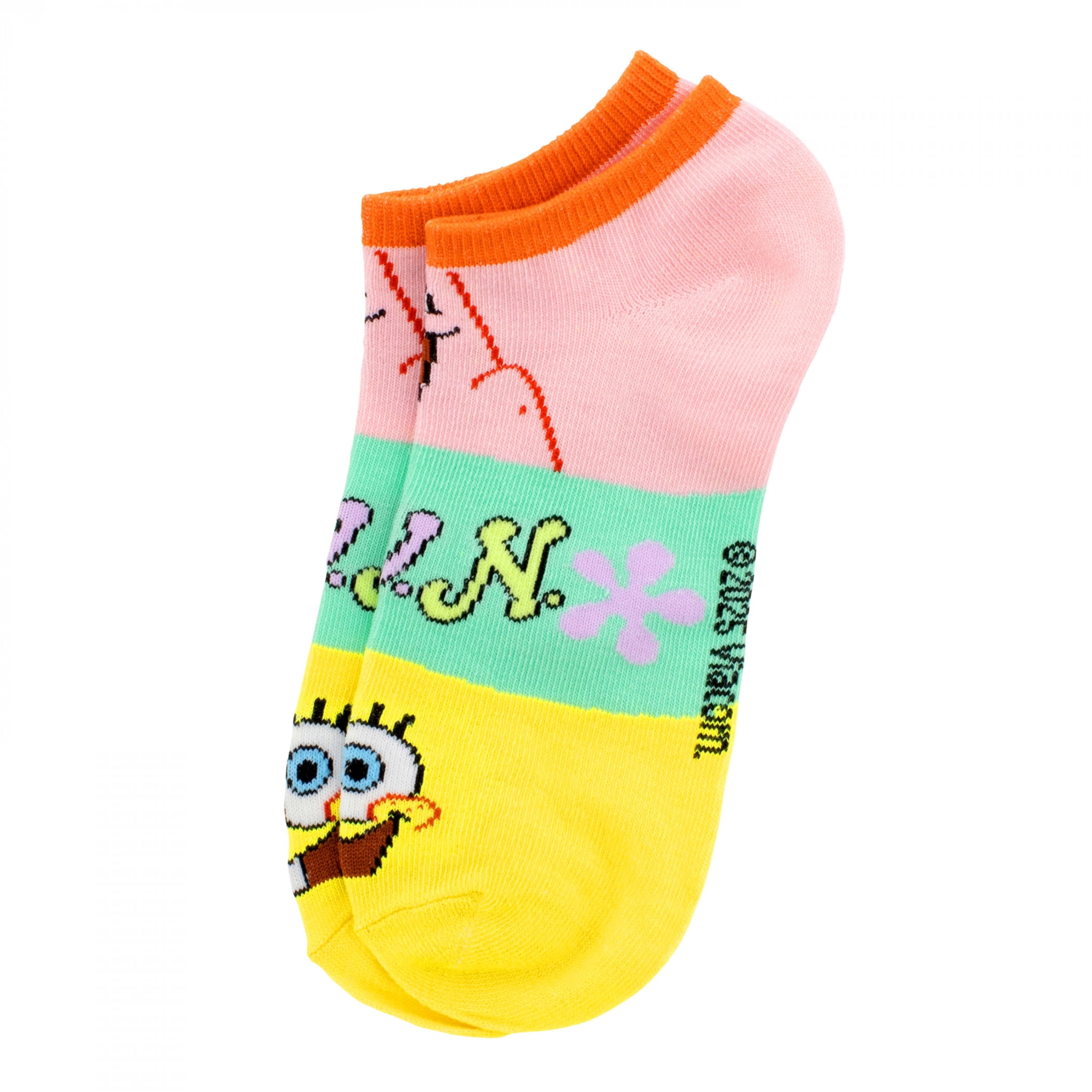 SpongeBob SquarePants Tarter Sauce Women's Ankle Socks 6-Pair Pack