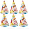 thumbnail image 4 of Colorful Paper Birthday Party Hats for Fun Celebrations 50 Pieces, 4 of 4