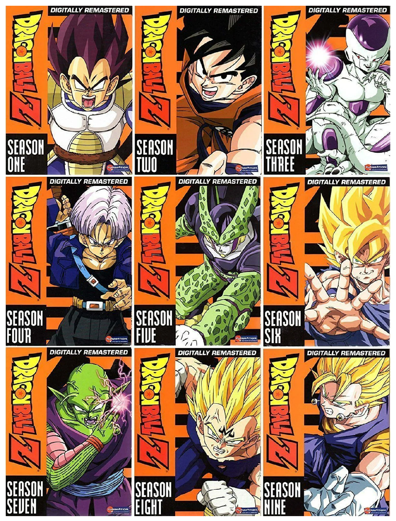 Dragon Ball Complete DVD Collection – Includes Dragon Ball Z 1-9