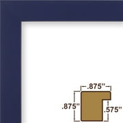 Craig Frames Confetti, 20x30 inch Picture Frame, Blue