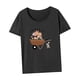 thumbnail image 5 of Camiseta para mujer básica camiseta trajes cuello redondo camiseta para viajes diarios M, 5 of 7