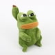 thumbnail image 2 of Melancholy Big Mouth Frog - Muñeco de peluche para niños (verde), 2 of 5