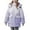 Light Violet, variant on XIMIN Teen Girls Hood Puffer Coats Ski Snowboarding Jacket Stand Collar Raincoat Long Waterproof Down Jacket Kids Trendy Warm Fall Winter Snow Clothing