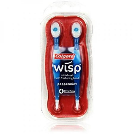 Peppermint Brush - Colgate Wisp Peppermint, 16 Brushes