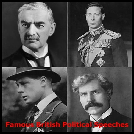 Famous British Political Speeches - Audiobook (Best Political Speeches In History)