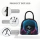 thumbnail image 4 of Balery Punk Style Blue Haired Skull Bolsa de Almuerzo para Mujeres, Caja de Almuerzo, Bolsa de Almuerzo Pequeña Impermeable, Tote de Almuerzo Reutilizable con Gran Capacidad, 4 of 6