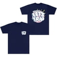 thumbnail image 5 of CYDZSWYXGS Triplés Let's Trip T-shirts à Bulles pour Femmes Hommes Mode Décontractée Col Rond Manches Courtes, 5 of 5