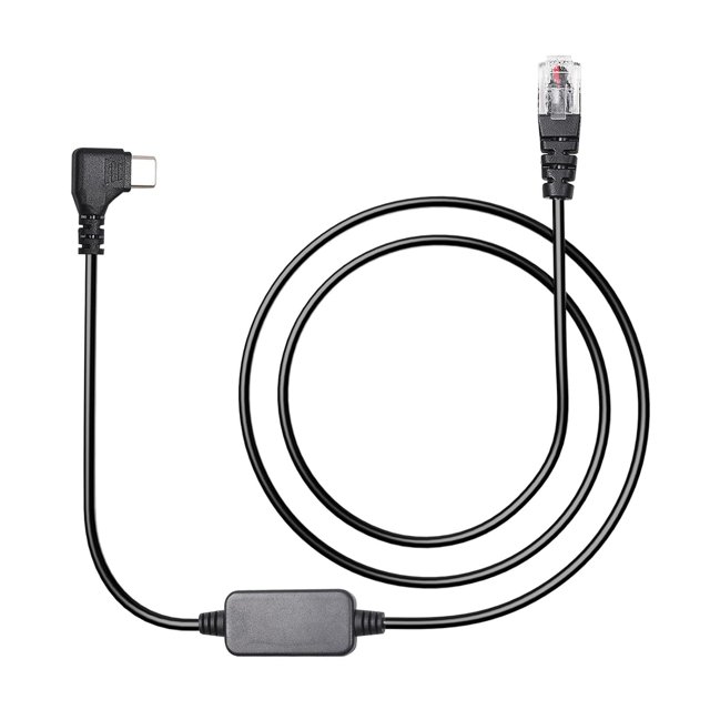 AIR-Radar Detector Cable, USB-C to RJ11 Plug Cord, 3.3Ft Length, Compatible with Escort Passport 9500i, MAX360, Uniden R1 R3 R7, Beltronics, Cobra, Radenso XP etc.(Replacement Radar Detector Cable)