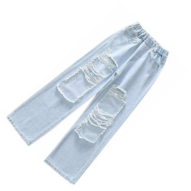 Jeans with one hole outlet
