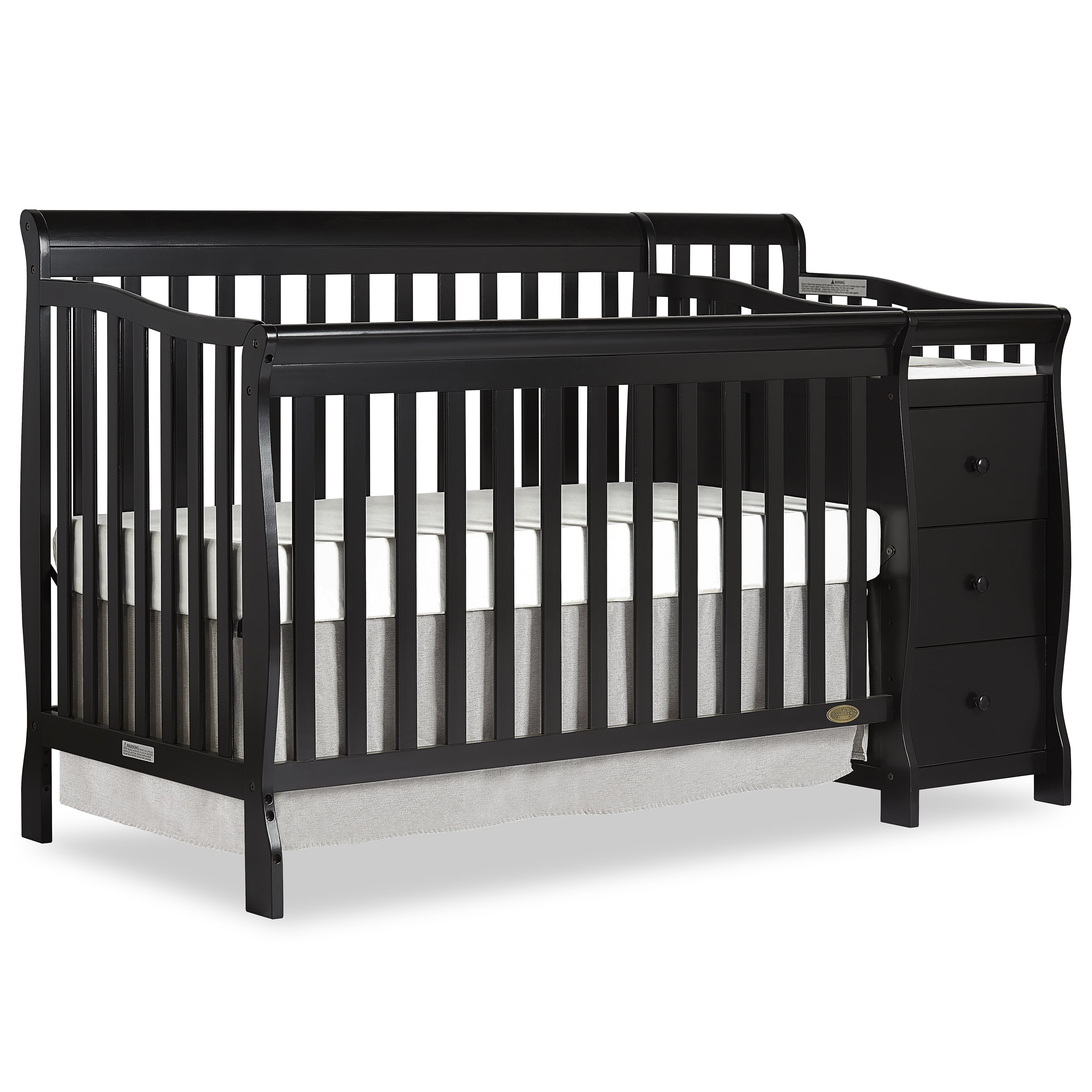 Walmart black crib cheap