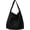 Black, variant on Vintage Suede Tote Bag Women Retro Versatile Commute Tote Bag Wool Blend Large Capacity Shoulder Handbag