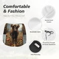 thumbnail image 4 of Bixox Women's Grassland Sunflower Cow pattern 2 in 1 Running Shorts - Lightweight Athletic Workout Gym Yoga Shorts Liner with Pockets - X-Large, 4 of 5