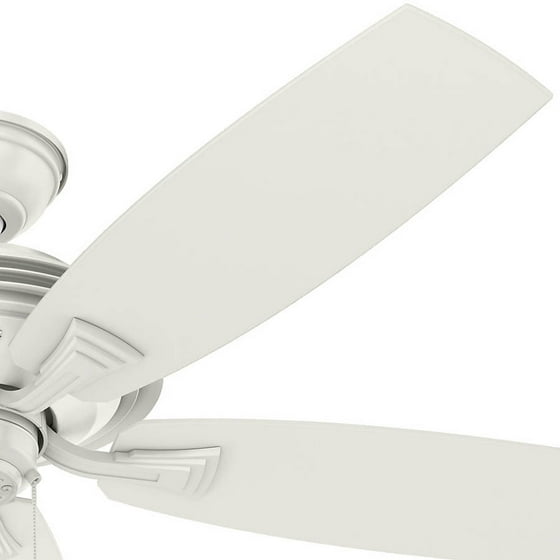 Hunter 52 Rainsford Fresh White Ceiling Fan Com