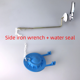 thumbnail image 4 of Accesorios de baño vintage Sello de agua de inodoro Llave de inodoro Tanque de agua Mango de cremallera de acero inoxidable, 4 of 4