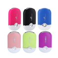 thumbnail image 4 of Mini ventilador USB de bolsillo batería de litio incorporada ventilador de aire acondicionado de viaje recargable humidificador purificador de aire F015, rosa claro, 4 of 4