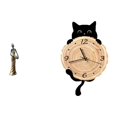 thumbnail image 1 of Figura de mujer africana,Estatua artesanal de una dama tribal africana,hecha a mano,para cafetería.,Reloj de pared,Reloj de pared decorativo para baño o dormitorio,Reloj de pared para gatos, 1 of 8